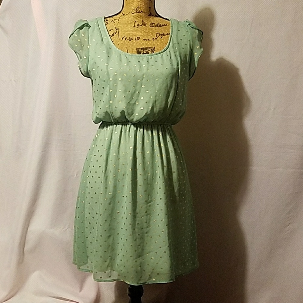 Cute short dress.